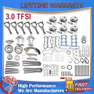 Engine Rebuild Timing Chain Kit Fit For Audi A4 A5 A6 Q5 Q7 Volkswagen 3.0L TFSI - Picture 1 of 30