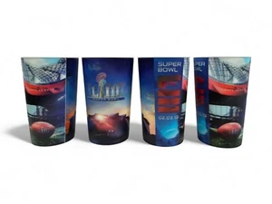 Super Bowl LIII New England Patriots vs Los Angeles Rams Souvenir Plastic Cups - Picture 1 of 15