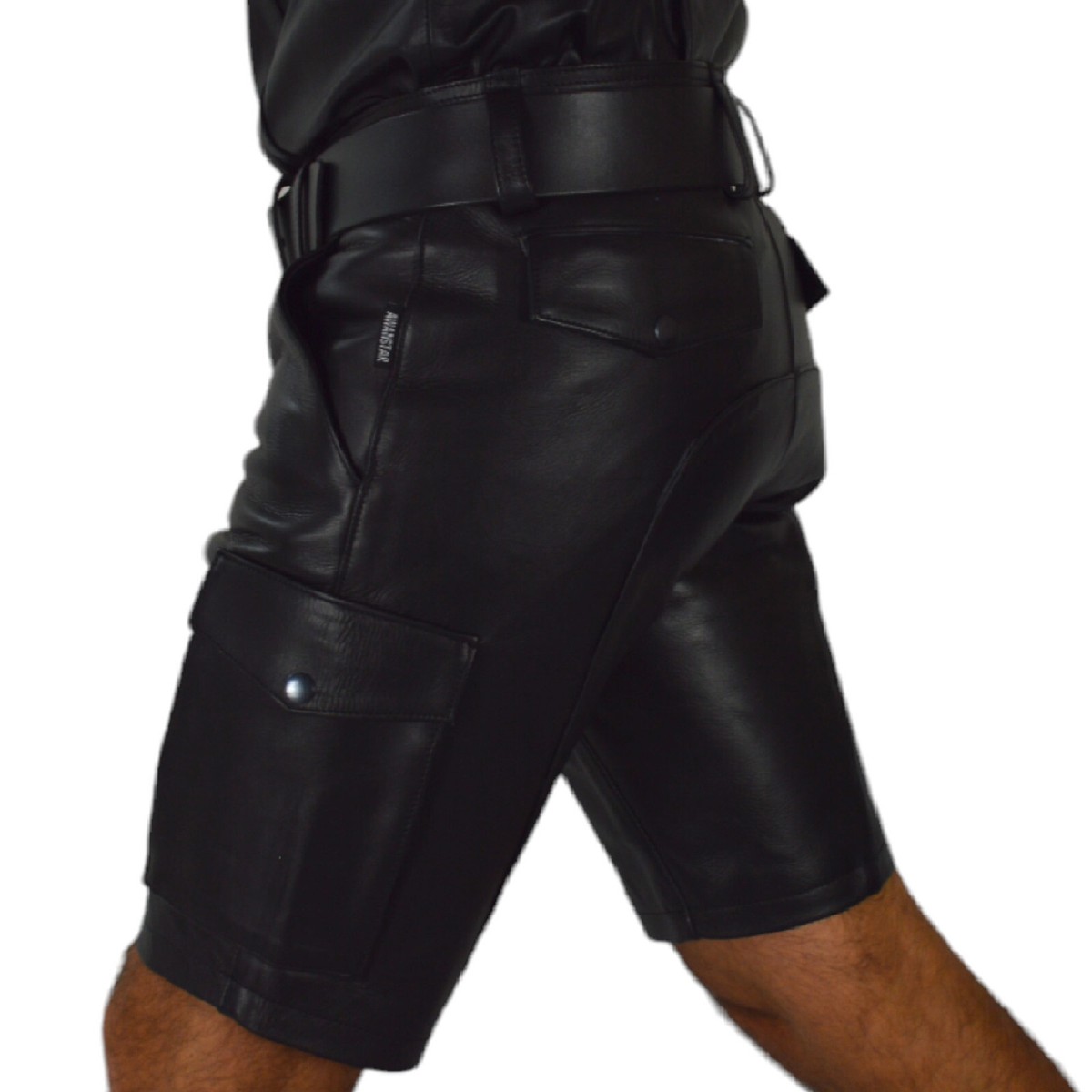 Herren Cargo Shorts Retro - Karierte Cowboy Shorts Mit Taschen