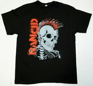 RANCID T-shirt Punk Rock Tee Men's 100% Cotton Black New - Picture 1 of 1