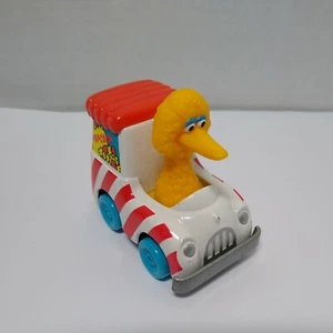Vintage 1983 Playskool Big Bird Sesame Street Diecast Popcorn Truck Car - Picture 1 of 11