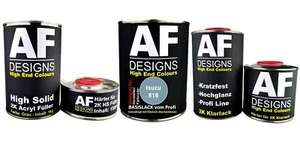 PER Isuzu 818 Pale Blue Metallic Vernice Auto Primer Vernice Trasparente Set 3,7L - Foto 1 di 10