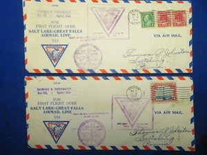 1928 National Parks Airways Air-Mail 1st Flight Salt Lake Ogden Utah - Picture 1 of 3