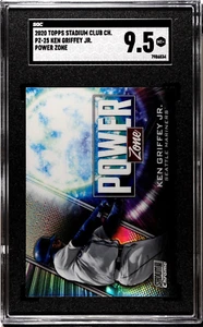 2020 Topps Stadium Club Chrome #25 Ken Griffey Jr. Power Zone SGC 9.5 MINT+ - Picture 1 of 2