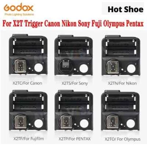 Godox X2T Trigger Hot Shoe X2T-C/N/S/F/O/P Base Mount Replace Foot Accessories - Picture 1 of 13