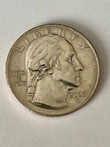 ERROR - 2023 D - Jovita Idar Women's Quarter Reads “In Cod We Trust” Cross Mark - Picture 1 of 5