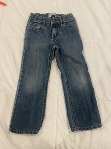 The Childrens Place Boys Size 5 Jeans Bootcut Elastic Adjustable Waist  - Picture 1 of 5