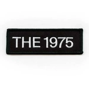 The 1975 Logo Patch English Pop Rock band Embroidered Iron On - Picture 1 of 2