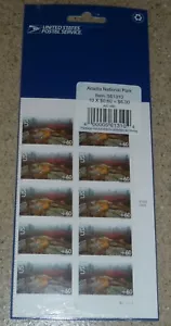 US .60 "Arcadia National Park" 2001 Sheet of 10 stamps Scott C-138 USPS Sealed - Picture 1 of 2