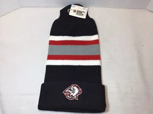 De colección Buffalo Sabres Cabeza de Cabra Icecaps Hockey Calcetín Invierno Tejido Sombrero Gorra - Imagen 1 de 6
