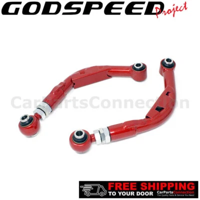 Godspeed For Kia Cadenza 17-22 Adj Rear Camber Arms Spherical Bearings AK-111-E - Image 1 of 4