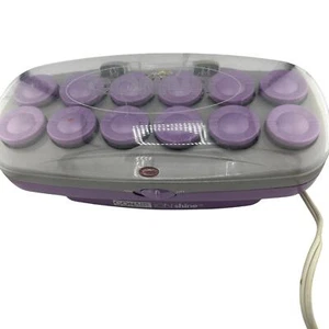Conair Ion Shine with 12 Velvet Flocked Hot Curler Clips Model CHV14IX Working - Picture 1 of 3