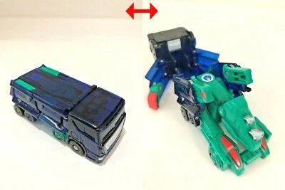 [TURNING MECARD] TUSKO Transformable Robot Car Toy Korea Figure +2card  - Image 1 of 4