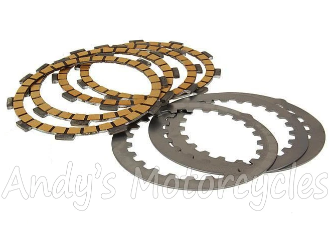 Kit de placa de fricción de metal de corcho embrague para Yamaha DT50 DT50R DT 50 R TZR TZR50 AM6 Foto 1 de 1
