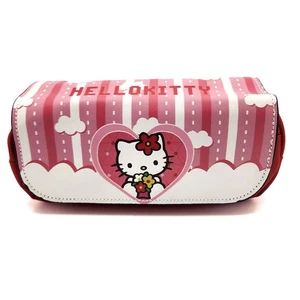 HELLO KITTY STYLE A Hello Kitty Pencil Case (Haro Kiti Anime Travel Bag Wallet) - Picture 1 of 3
