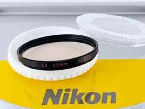 🌸[Near MINT] Nikon A2 52mm Lens Filter From Japan - Picture 1 of 8