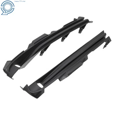 Replacement For Mazda CX-9 2016-2023 Pair Fog Light Cover Black Plastic W/ Hole — 第 1/4 张图片