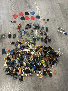 HUGE LEGO Lot Minifigs & Accessories Set Star Wars, Ninjago, Chima, Marvel & DC - Picture 1 of 10