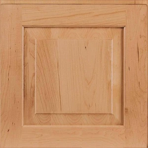 14-5/8 pulgadas. x 14-5/8 pulgadas. Muestra de puerta de gabinete en especias de miel - Imagen 1 de 1