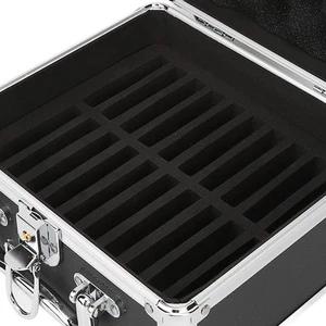 2 5-Zoll-Festplatten-Aufbewahrungsbox 20 Einschübe Doppelter Schutz Fest KUI - Photo 1/22