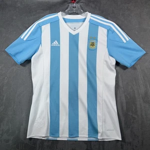 Argentina National Team Shirt Mens M Soccer Adidas Climalite AFA FIFA Jersey - Picture 1 of 10