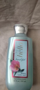 Bath Body Works HELLO BEAUTIFUL Luxury Bubble Bath, 10oz/295 mL, NEW  - Picture 1 of 3