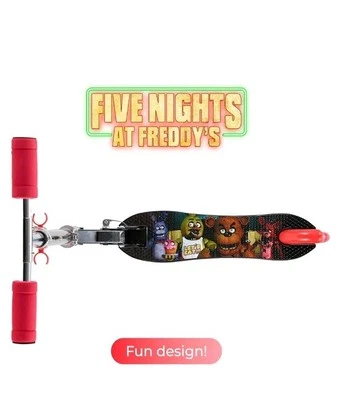 Patinete 5 Nights at Freddys, ajuste manillar y ruedas iluminadas, nuevo Foto 1 de 4