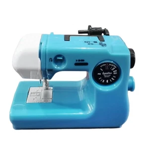 2X(Tragbare Nähmaschine Aus Kunststoff, Rosa/Blau/Rot, Nähzubehör für Zuhau6629 - Bild 1 von 5