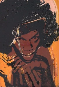 Cartolina d'epoca, serie Andy Warhol Men, signore e signori, 1975, stampa usata - Foto 1 di 2