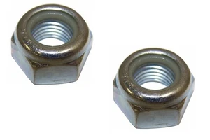 Kit de 2 tuercas de bloqueo de nailon (M14 x 1,5) para Jeep Wrangler JK Grand Cherokee WK - Imagen 1 de 1