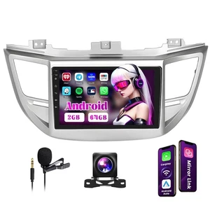 Autoradio Android 15 per Hyundai Tucson IX35 2015-2018, autoradio con cavo... - Foto 1 di 7