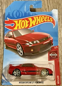 ERROR Hot Wheels Nissan Skyline GTR BCN33 Red New 6/250 - Picture 1 of 1