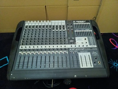 1200W Peavey XR2012 Stereo Powered Console Mixer PA Amplifier UNTESTED SPARES  - Image 1 of 4