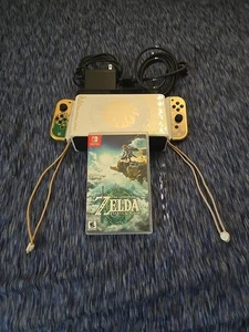 NintendoSwitchOLED Legend of Zelda Tears of the Kingdom NO BOX - Picture 1 of 1