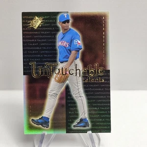 2001 SPx Untouchable Talents #UT4 Alex Rodriguez Insert - Picture 1 of 2