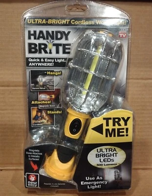 HANDY BRIGHT Ultra-Bright LED Cordless Work Light Quick & Easy Light, Hands Free - Image 1 of 2