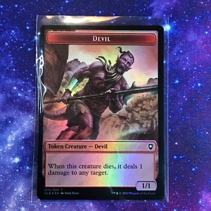 Devil - Token - 010/020 (CL: Battle for Baldur's Gate) MTG MAGIC - Picture 1 of 2