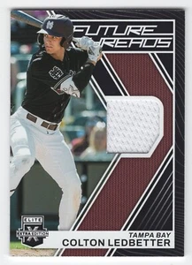 COLTON LEDBETTER 2023 Panini Elite Extra Edition FUTURE THREADS #FT-Cl Rays - Picture 1 of 2