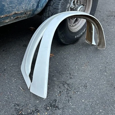 71-78 Dodge Van Fiberglass FRONT Mud Fender Flare Kit B100 B200 B300 Tradesman - Image 1 of 4