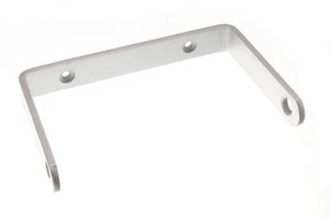 2 X Portarotoli In Alluminio Con Rullo Nero A Molla + Viti | Onestopdiy - Bild 1 von 1