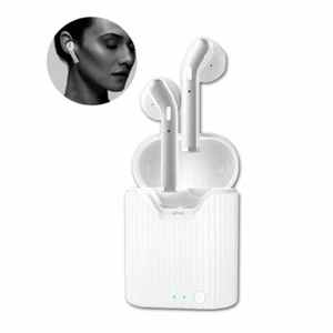 Bluetooth 5.0 Headset TWS Wireless Earphones Mini Earbuds Stereo Bass Headphones - Picture 1 of 1