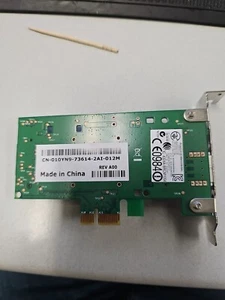 DELL PCI-EXPRESS LOW-PRO DUAL BAND WIRELESS ADAPTER 10YN9 - Picture 1 of 2