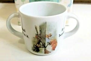 Wedgwood Peter Rabbit Classic Two-Handled Child's Mug In Box #5898820182 - Picture 1 of 5