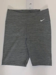 NWT Nike One Dri-FIT Mid-Rise Women's Small 7" Bike Shorts Iron Gray DD0243 - Picture 1 of 5