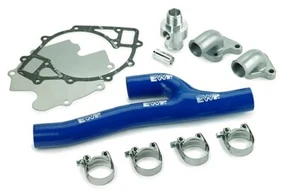 Adaptador de bloque Ford Big Block EWP® - manguera azul (parte #8630) (Davies Craig) - Imagen 1 de 2
