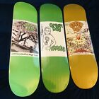 Green Day - SKATEBOARD DECK LOT OF 3 RARE! 1039 Smoothed Out LP Kerplunk Dookie