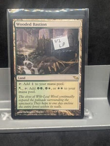 Wooded Bastion X1 LP Shadowmoor MTG Magic the gathering 1/2 - Picture 1 of 1