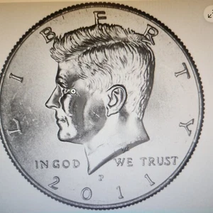 (1) 2011-P Kennedy Half Dollar Bu Unc Condition - Picture 1 of 2