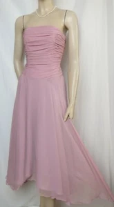 Seidenkleid 34 Abendkleid Hochzeit rosa lila Seide Ball Kleid Theater Monsoon - Bild 1 von 8