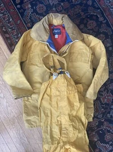 Atlantis "float coat" and overalls - vintage! Size Men's L - Picture 1 of 12